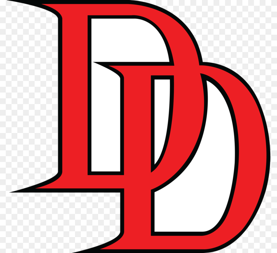 Marvel Daredevil Clipart Demolidor, Logo, Text, Symbol, Number Free Transparent Png