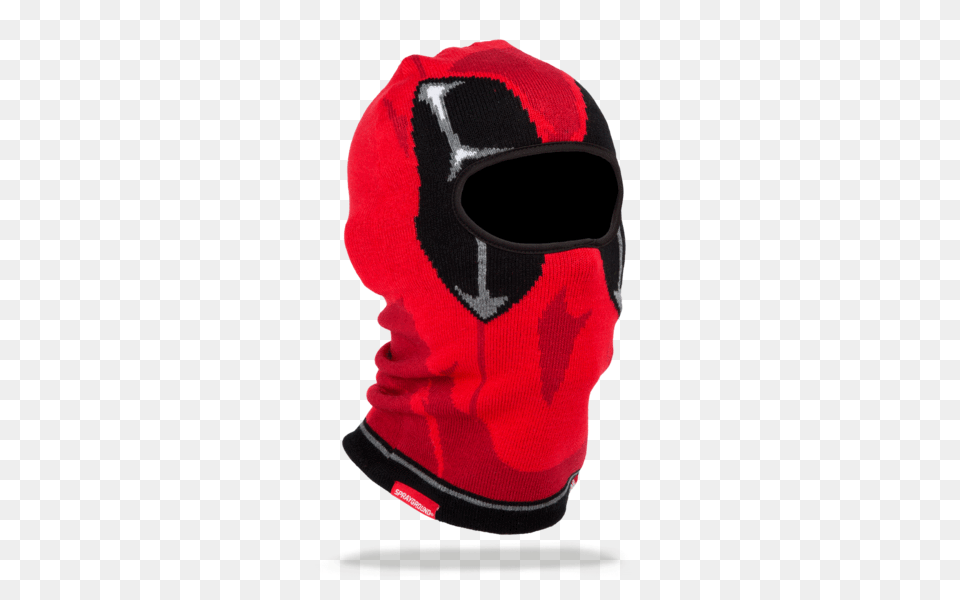 Marvel Deadpool Ski Mask Casa De Caps, Clothing, Hood, Hoodie, Knitwear Free Transparent Png