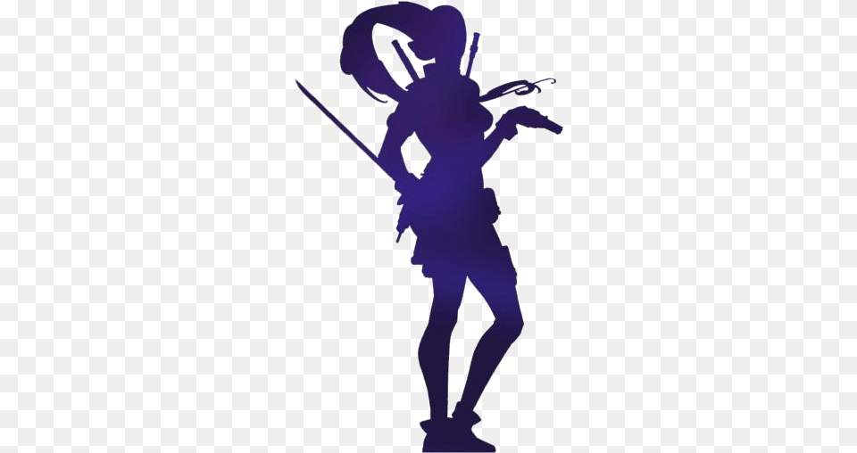 Marvel Deadpool Transparent Lady Deadpool, Silhouette, Person Png Image