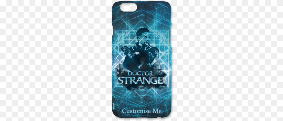 Marvel Doctor Strange Blue Pattern Iphone Case Dr Strange Iphone Case, Publication, Book, Person, Man Png Image