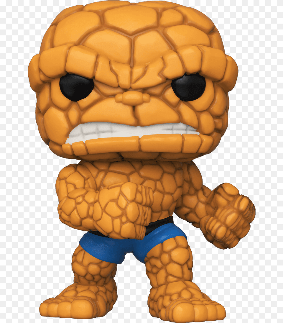 Marvel Fantastic Four The Thing Pop Vinyl Figure Thing, Animal, Dinosaur, Reptile Free Png