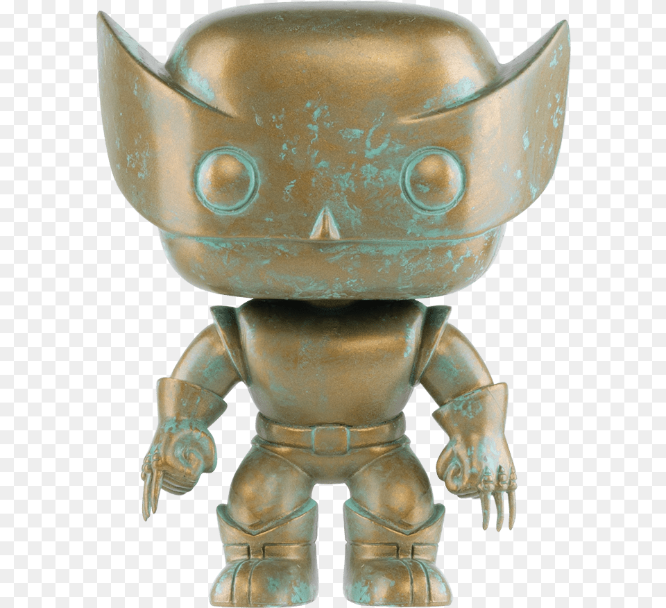 Marvel Funko Pop 80th Anniversary, Bronze, Robot, Toy, Baby Free Png Download