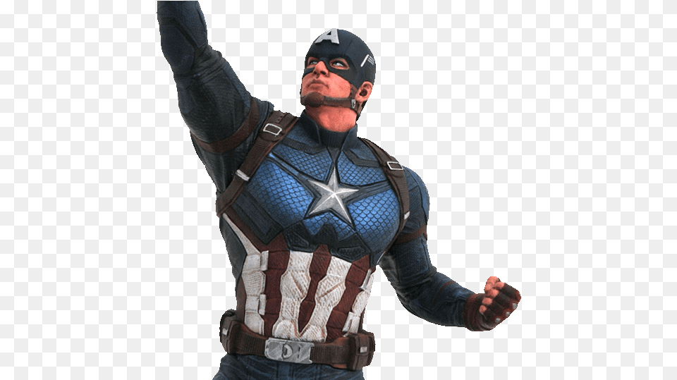 Marvel Gallery Captain America, Adult, Clothing, Costume, Male Free Png