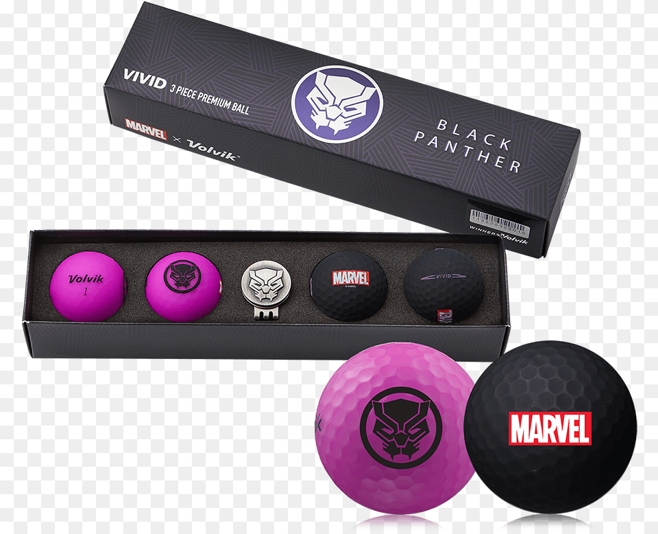 Marvel Gift Set Volvik Marvel Golf Balls, Ball, Sport, Golf Ball, Hockey Free Transparent Png