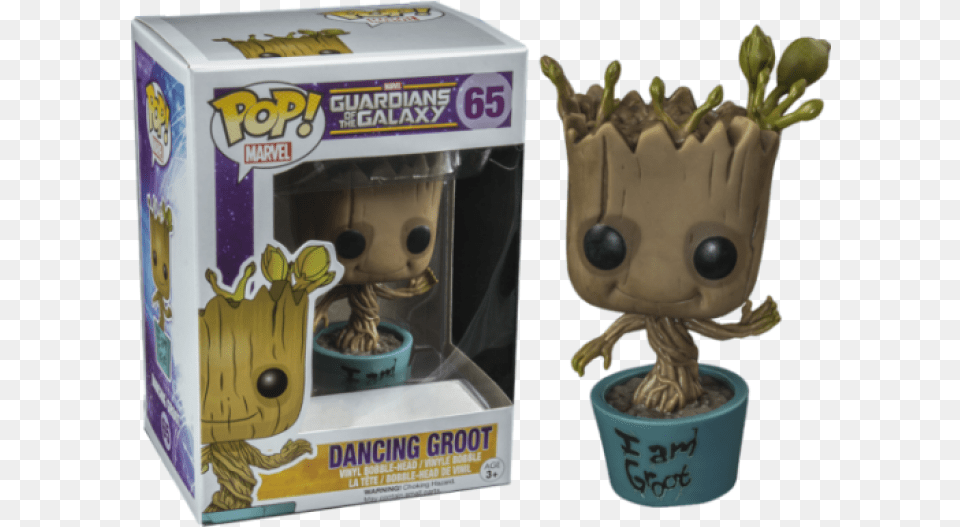 Marvel Guardians Of The Galaxy Dancing Groot Pop Vinyl Baby Groot Pop, Plant, Potted Plant, Figurine Free Png Download