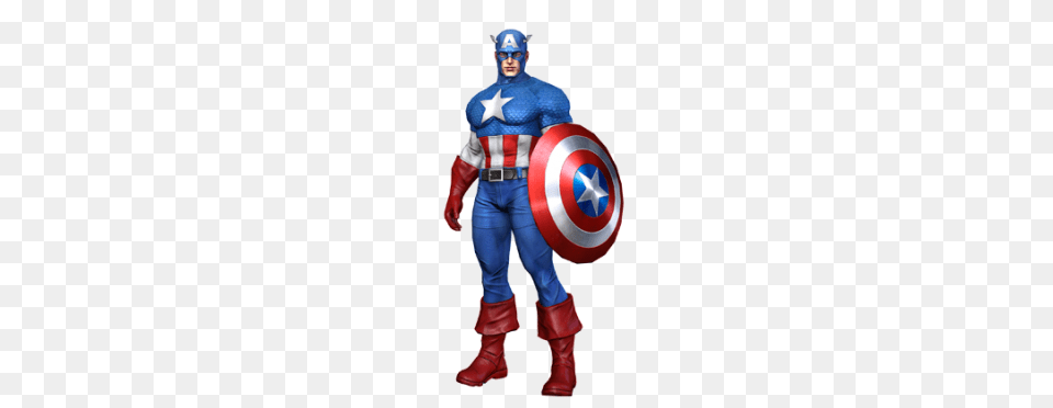 Marvel Heroes Marvel Captain America Artset Tin, Clothing, Costume, Person, Armor Png Image