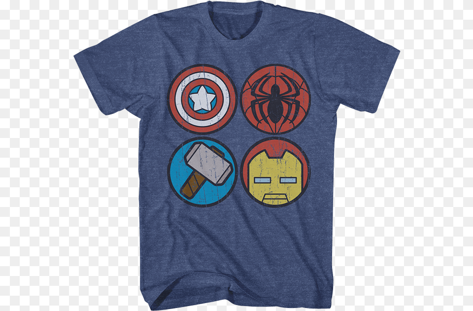 Marvel Icons Youth T Shirt Classic Spiderman, Clothing, T-shirt Free Png