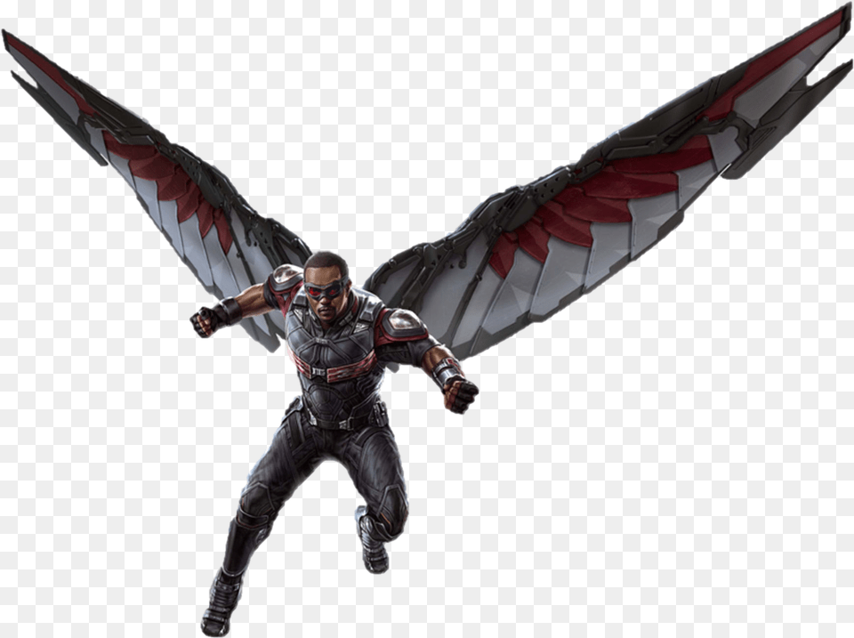 Marvel Images All Falcon Marvel, Adult, Male, Man, Person Free Png