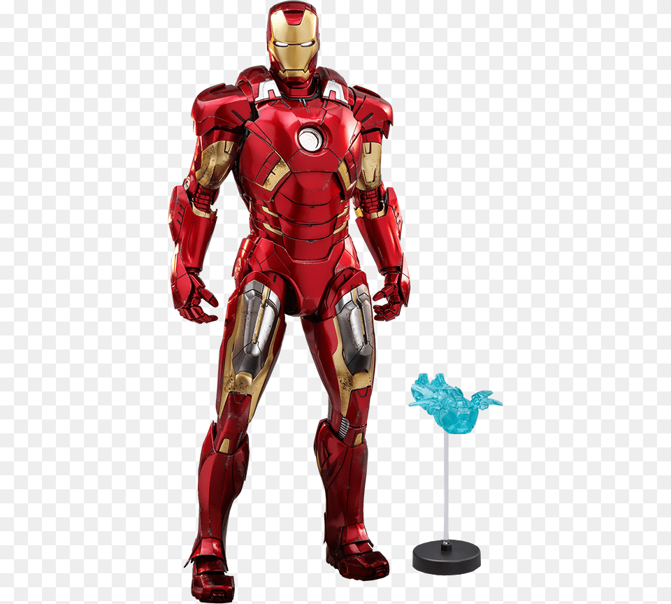 Marvel Iron Man Mark Vii Sixth Scale Figure By Hot Marvel Avengers Iron Man, Adult, Male, Person, Armor Png