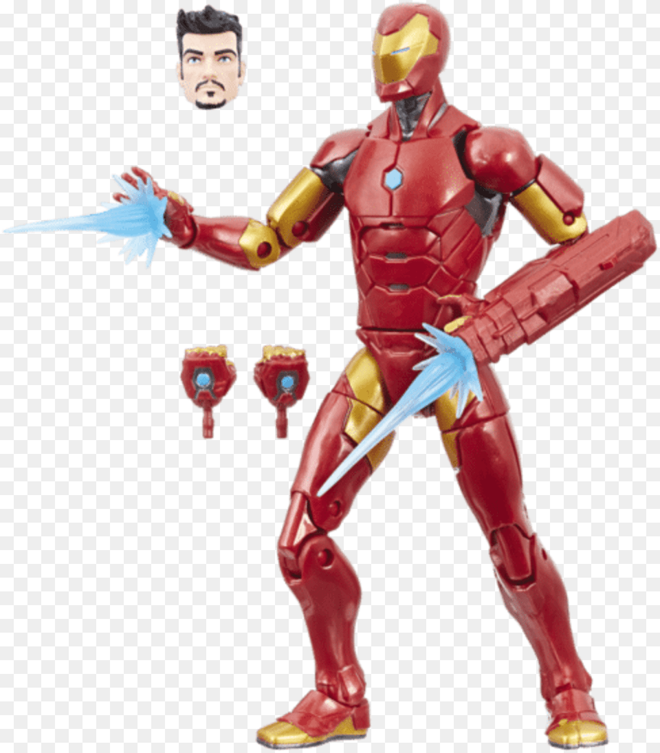 Marvel Legends 6 Inch Figure Iron Man Iron Man All New Marvel Legends, Adult, Male, Person, Face Free Transparent Png