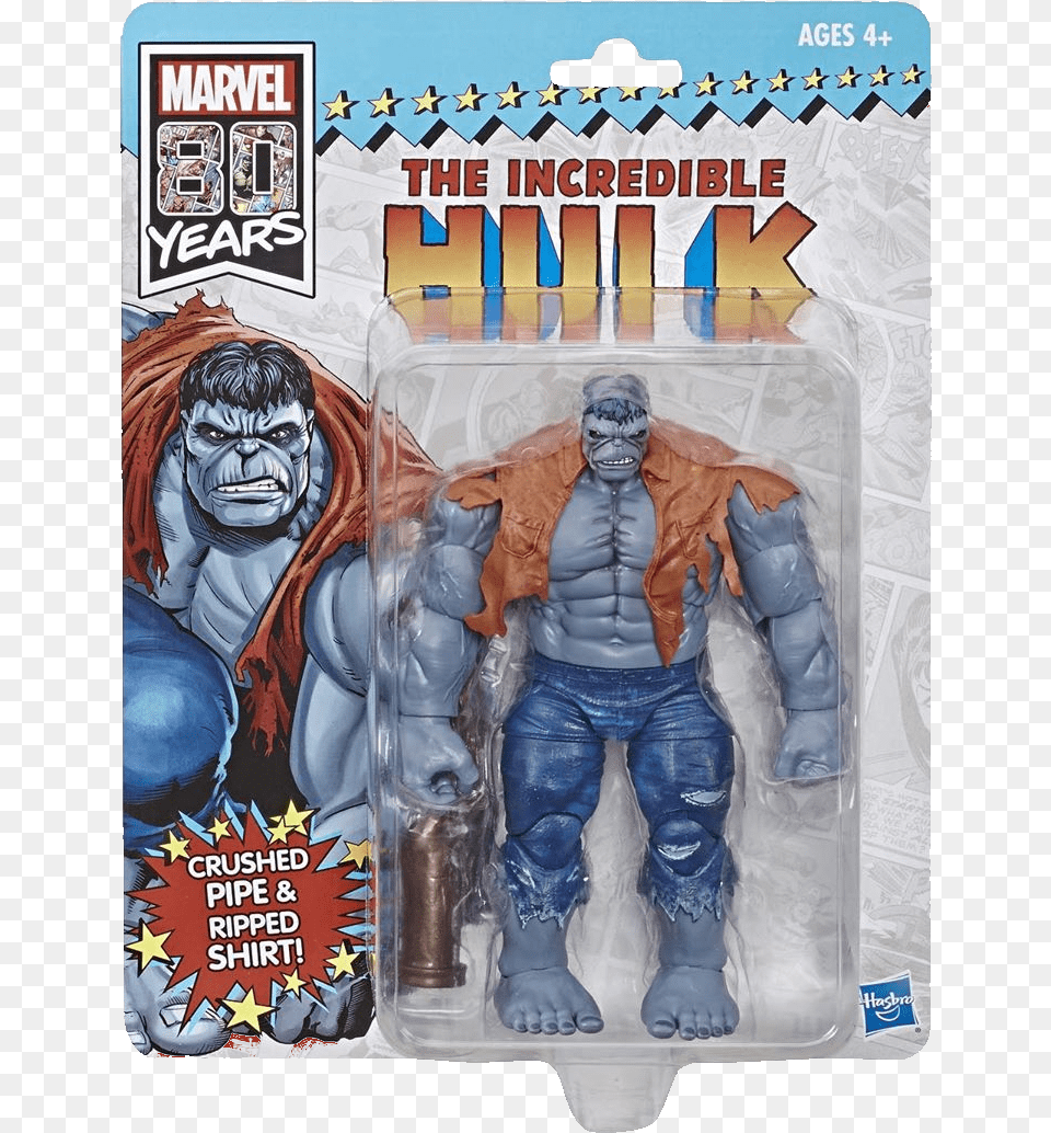 Marvel Legends 80th Anniversary Grey Hulk, Publication, Book, Comics, Person Free Png