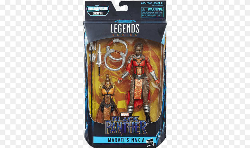 Marvel Legends Black Panther Movie Nakia, Adult, Bride, Female, Person Free Png Download