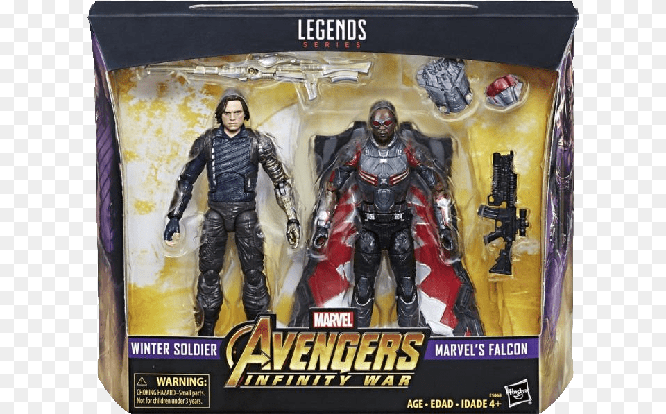 Marvel Legends Falcon And Winter Soldier, Adult, Female, Person, Woman Free Transparent Png