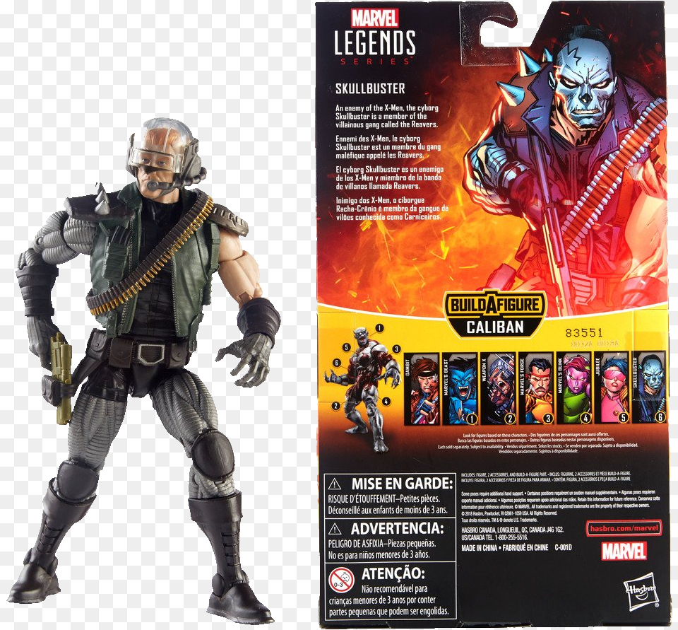 Marvel Legends Skullbuster, Adult, Male, Man, Person Free Png