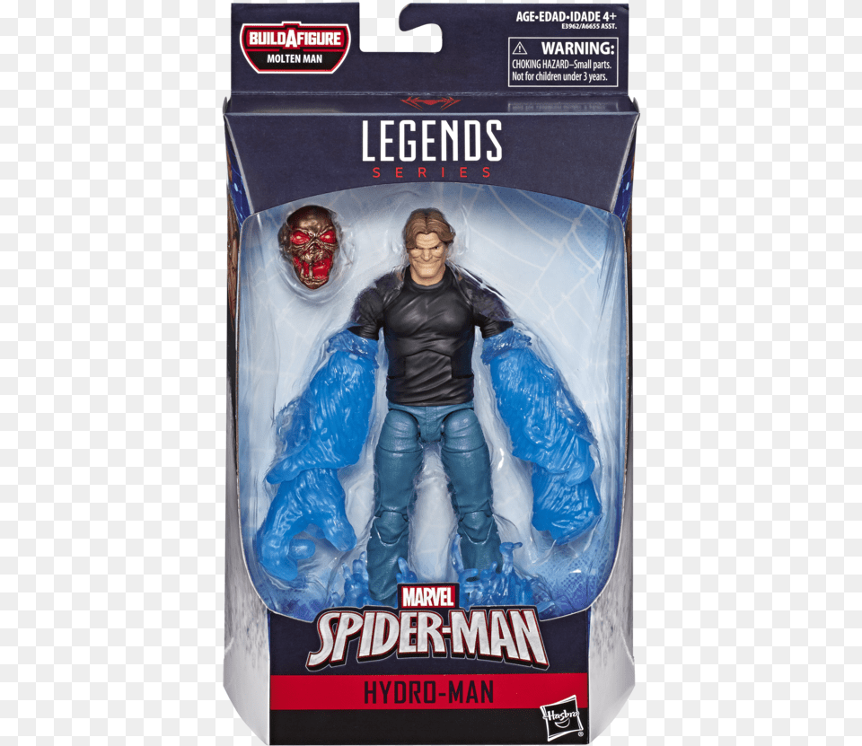 Marvel Legends Spider Man Far From Home Hydro Man, Clothing, Coat, Pants, Adult Png