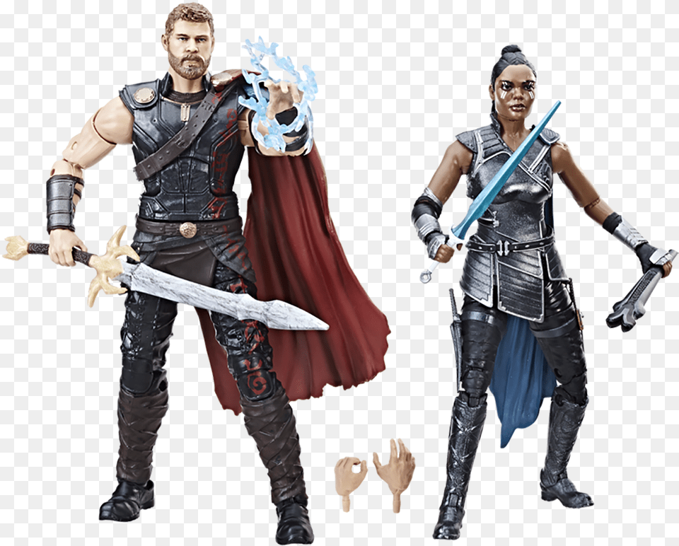 Marvel Legends Thor Ragnarok Valkyrie, Sword, Weapon, Clothing, Costume Free Png Download