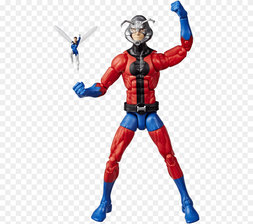 Marvel Legends Vintage Wave 2 Ant Man, Person, Face, Head, Clothing Free Png