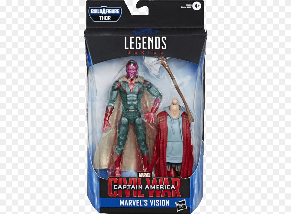 Marvel Legends Vision Civil War, Figurine, Adult, Bride, Female Png