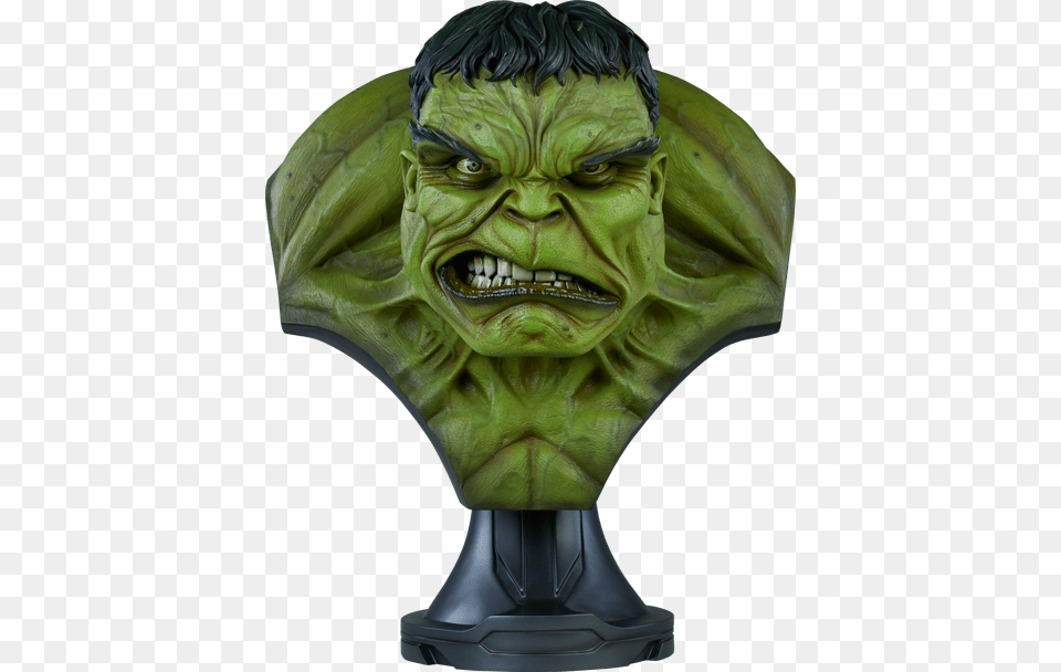 Marvel Life Size Bust The Incredible Hulk Hulk, Accessories, Art, Ornament, Animal Free Transparent Png