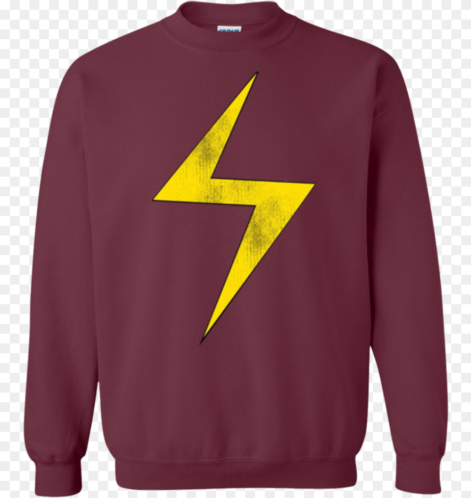 Marvel Lightning Bolt Ms Xmas Cars Bmw, Clothing, Knitwear, Long Sleeve, Sleeve Free Png Download