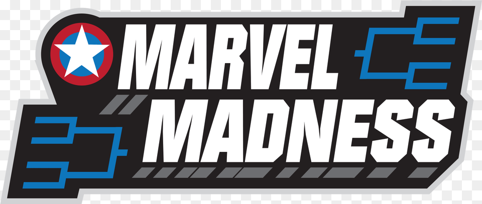 Marvel Madness And The Winner Is Marvel Madness Logo March Madness Ncaa Logo, Scoreboard, Text Png