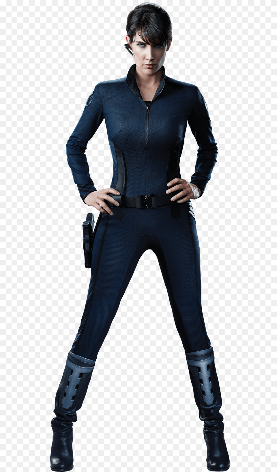 Marvel Maria Hill, Spandex, Sleeve, Pants, Long Sleeve Free Png Download