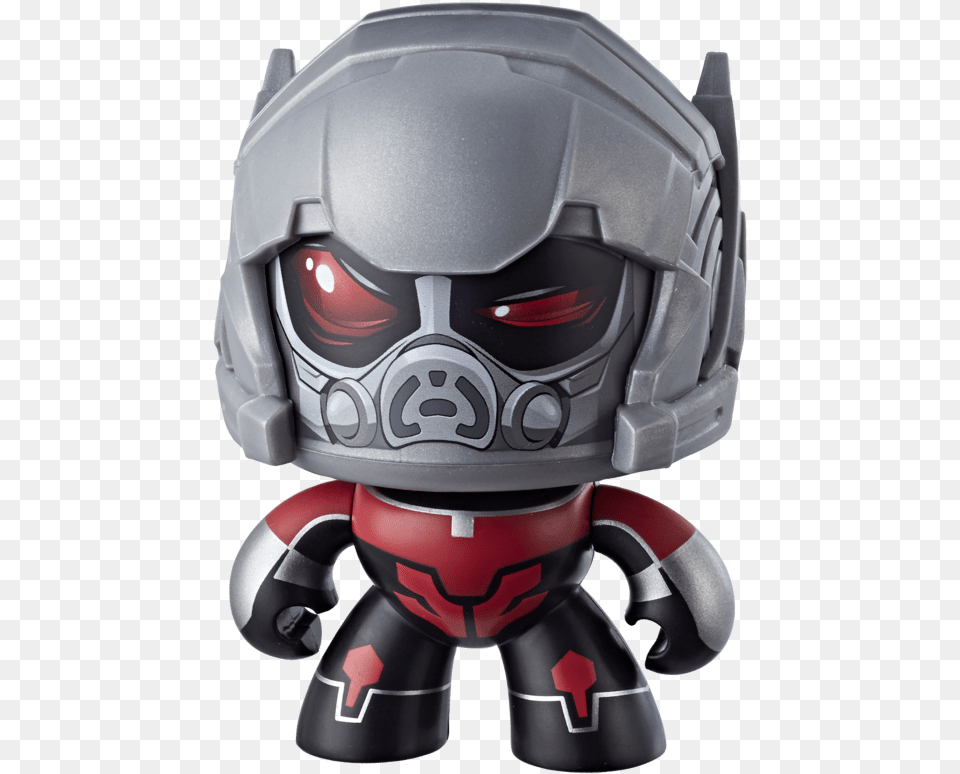 Marvel Mighty Muggs Figure Assortment Marvel Mighty Muggs Ant Man, Helmet, Robot, Clothing, Hardhat Free Transparent Png