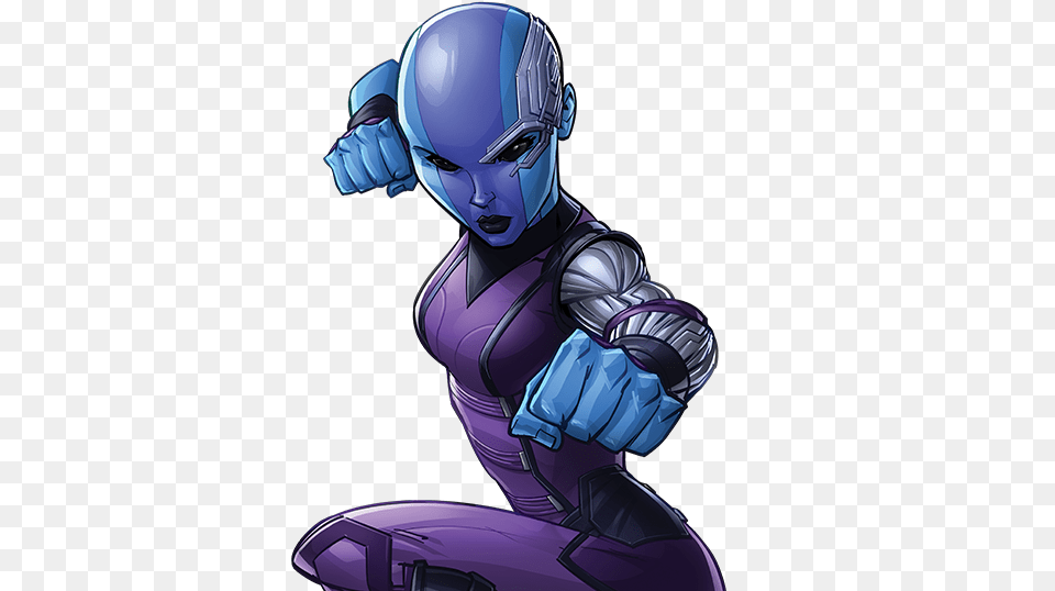 Marvel Nebula Picture Stock Guardians Of The Galaxy Animated Series Nebula, Adult, Male, Man, Person Png Image