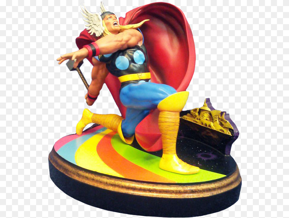 Marvel Premier Collection Resin Statue Thor Marvel Premier Collection Statue, Figurine, Baby, Person, Face Free Png Download