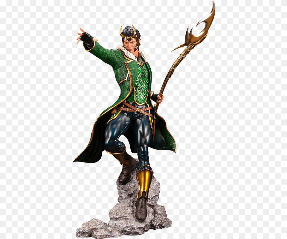 Marvel Premier Loki Artfx Statue From Kotobukiya Artfx Premier Loki, Clothing, Costume, Person, Adult Free Transparent Png