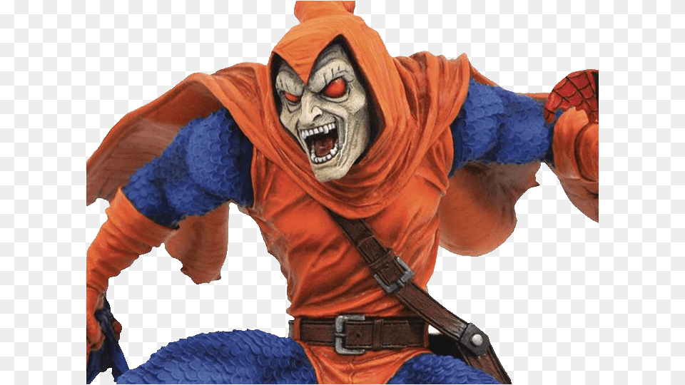 Marvel Premiere Collection Hobgoblin, Clothing, Costume, Person, Baby Free Png