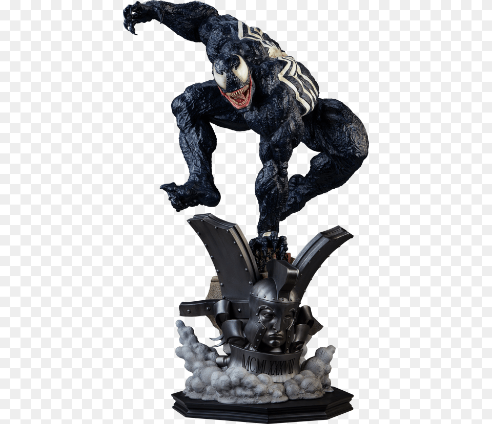 Marvel Premium Format Figure Venom Spider Man Venom Premium Format 14 Scale Statue, Accessories, Art, Ornament, Animal Free Png