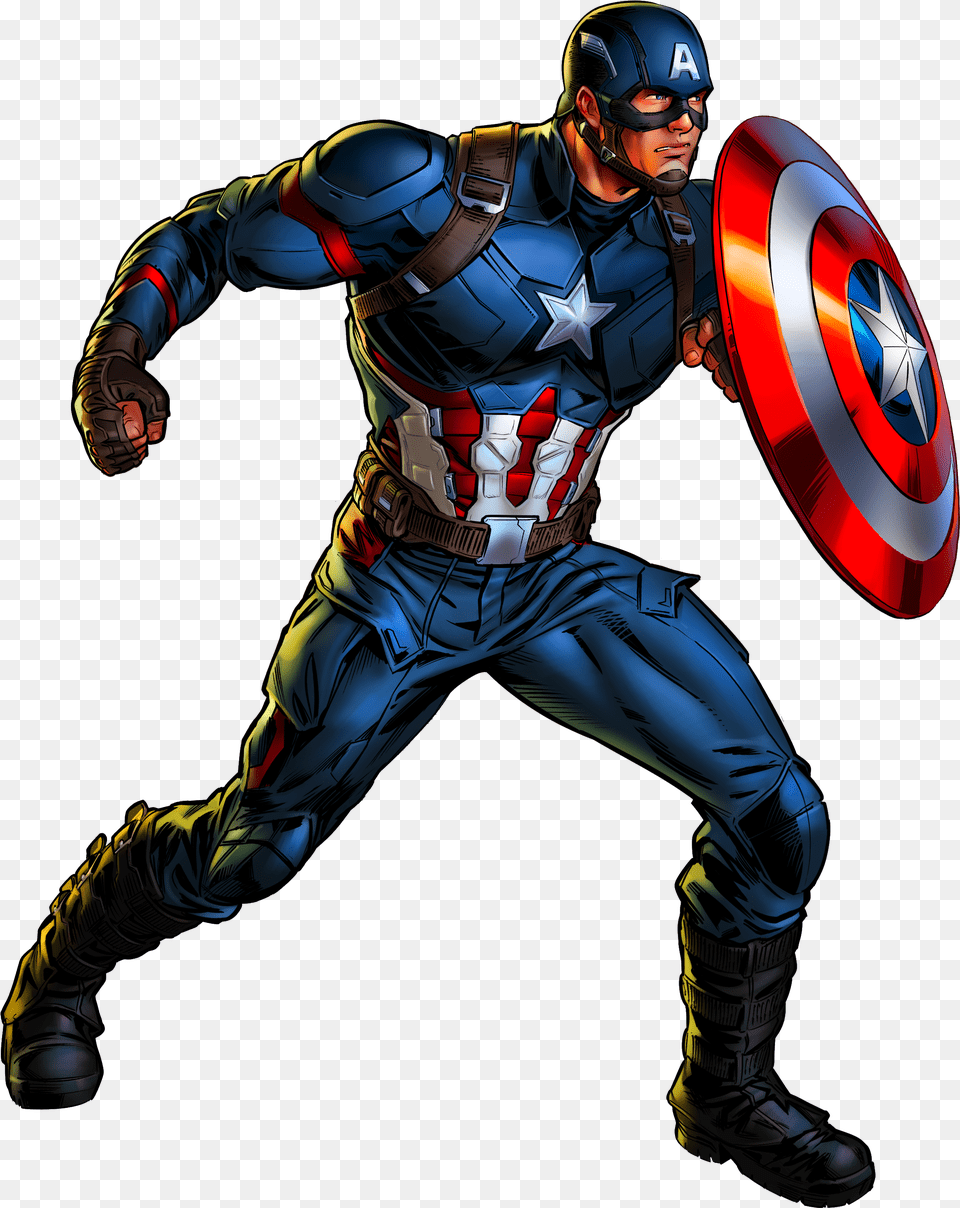 Marvel Puzzle Captain America, Adult, Person, Man, Male Free Png Download