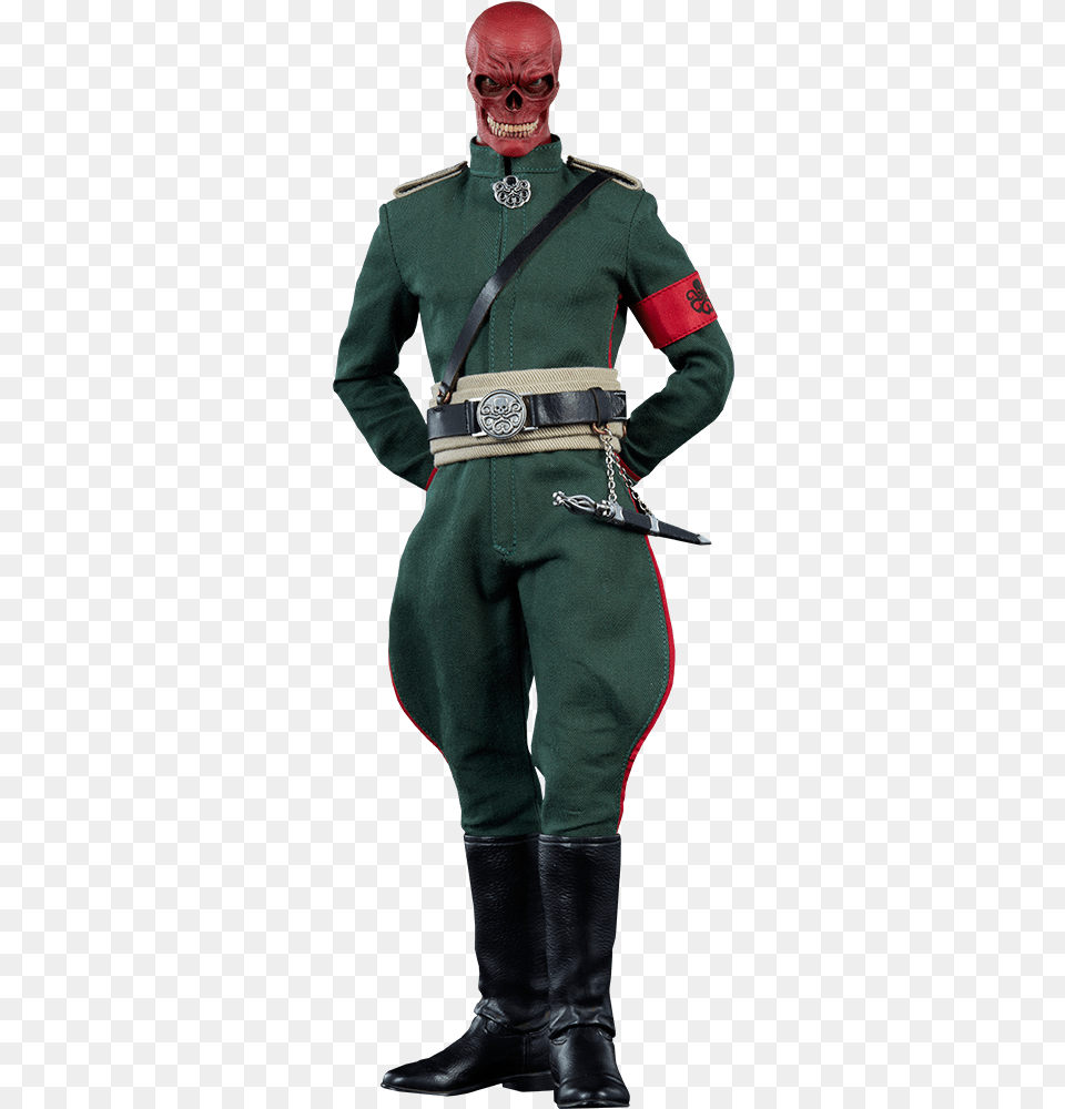 Marvel Red Skull Uniform, Adult, Person, Man, Male Png