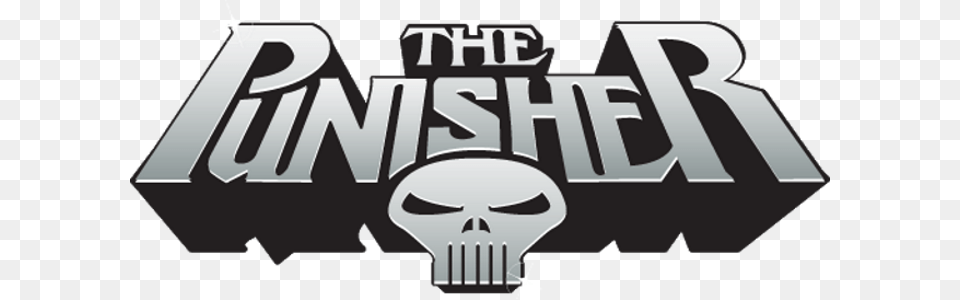 Marvel Reveals New Punisher Punisher Purgatory Full Size Punisher, Light, Logo, Face, Head Free Png Download