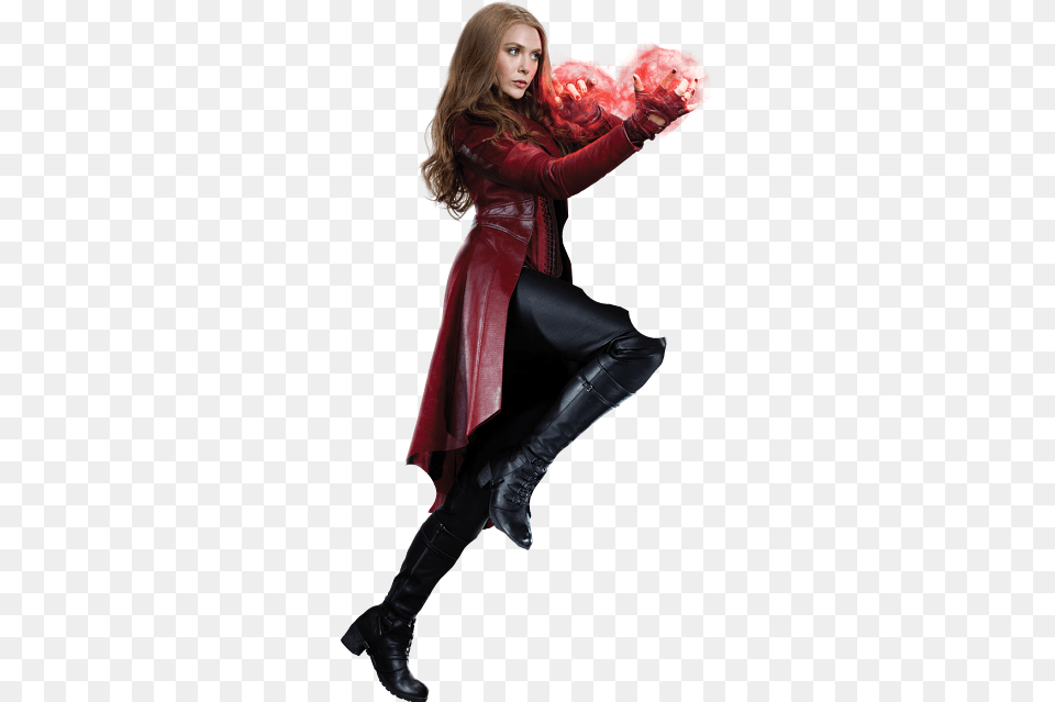 Marvel Scarlet Witch, Clothing, Coat, Adult, Female Free Png