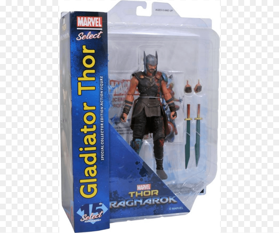Marvel Select Thor Ragnarok Thor, Adult, Male, Man, Person Free Png Download