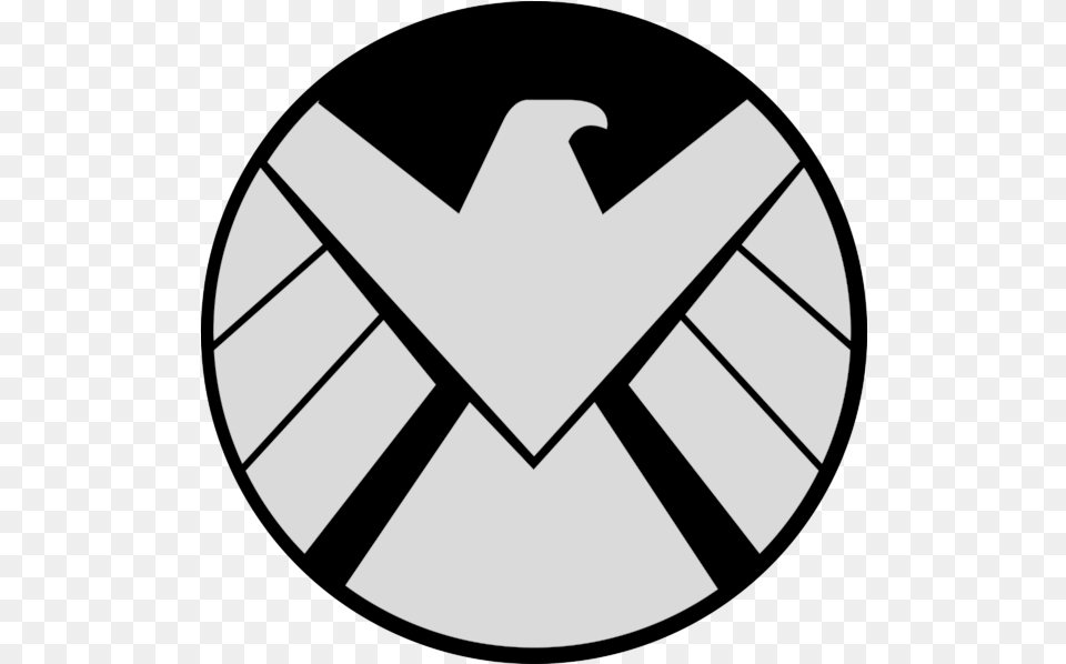 Marvel Shield Logo, Emblem, Symbol, Stencil Free Transparent Png