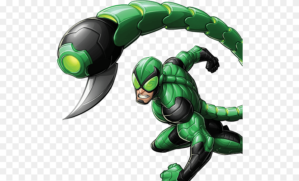 Marvel Spider Man 2017 Scorpion, Green, Adult, Person, Male Free Transparent Png