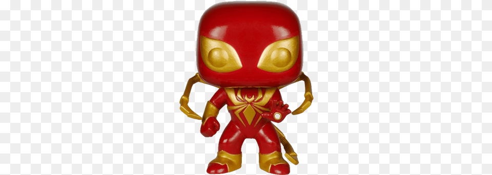 Marvel Spider Man Icon Iron Spider Funko Pop, Baby, Person Free Transparent Png
