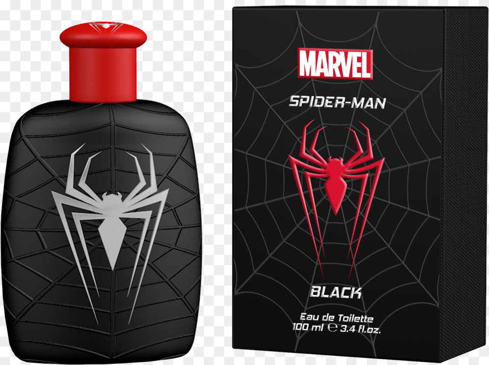 Marvel Spider Man Transparent Water Bottle Man Transparent, Aftershave, Cosmetics Free Png Download