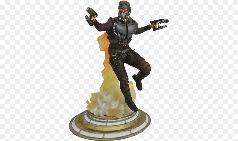 Marvel Star Lord Statue, Adult, Male, Man, Person Free Transparent Png