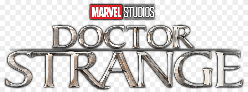 Marvel Studios Wikipediamarvel Cinematic Universe Doctor Strange 2016 Logo, Book, Publication, Text, Alphabet Png Image