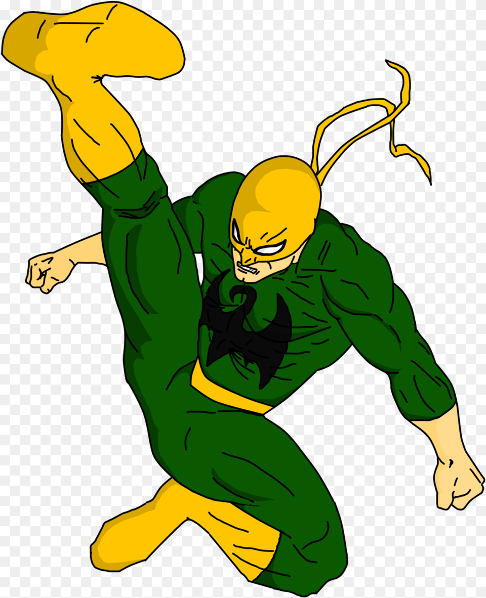 Marvel Super Hero Squad Iron Fist Spider Man Wolverine Iron Fist De Ultimate Spider Man, Person, Face, Head, Cartoon Png Image