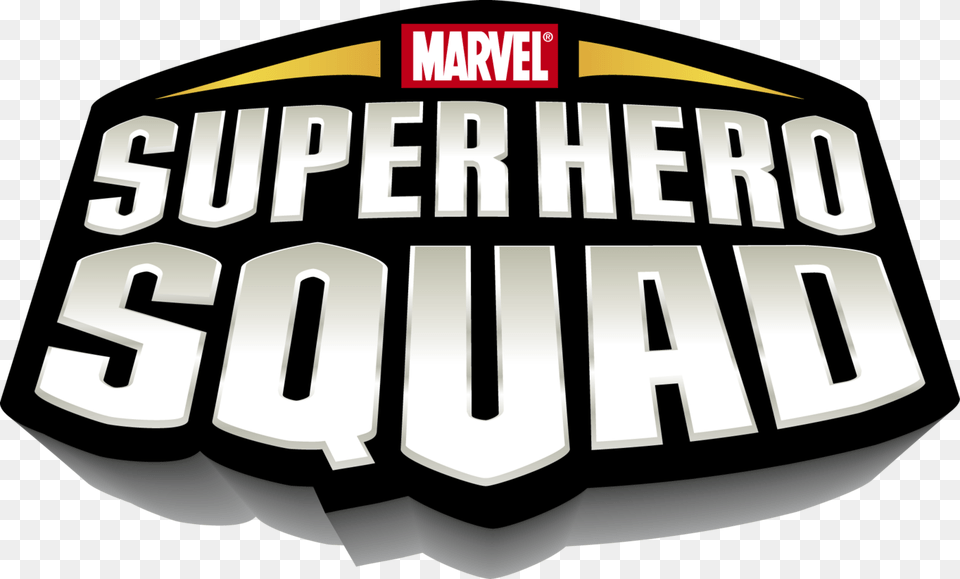 Marvel Super Hero Squad Logo Superhero Dream League Soccer, Text, People, Person Free Png Download