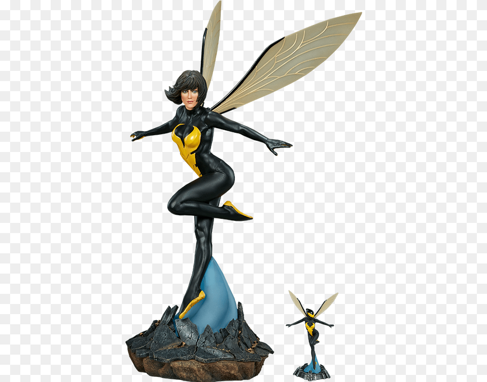 Marvel The Wasp Statue, Figurine, Insect, Animal, Bee Free Transparent Png
