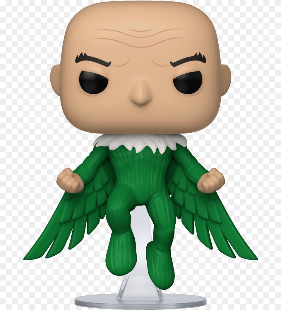 Marvel Thevulture Pop Glam Web Funko Pop 80 Marvel, Toy, Face, Head, Person Png