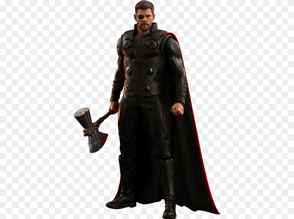 Marvel Thor Sixth Scale Figure, Adult, Male, Man, Person Free Png Download