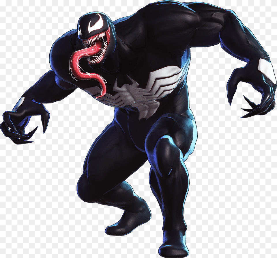 Marvel Ultimate Alliance 3 Venom, Adult, Male, Man, Person Free Png