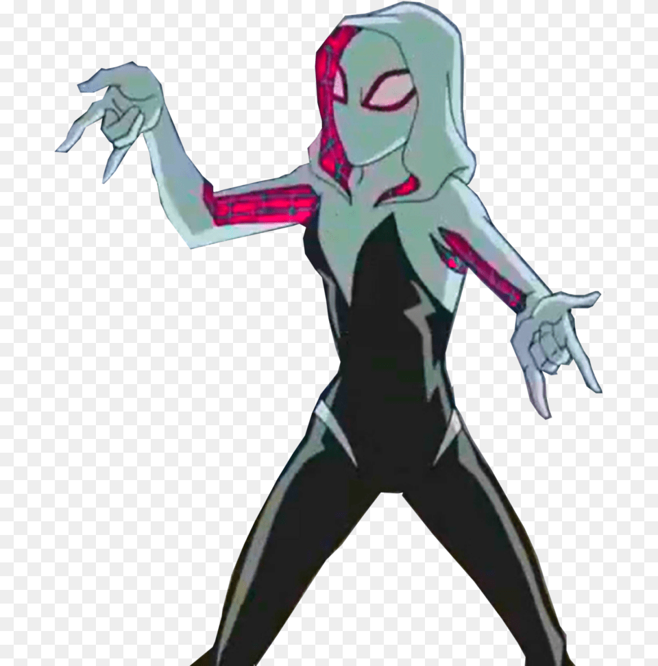 Marvel Ultimate Spider Man Spider Gwen, Adult, Person, Female, Woman Free Png